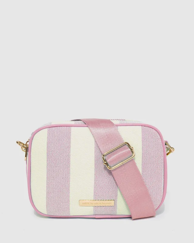 Pink Selina Canvas Crossbody sold by Collete Hayman