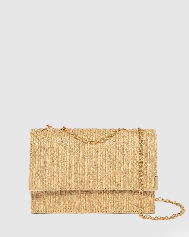 Natural Lauren Hardware Crossbody sold by Collete Hayman