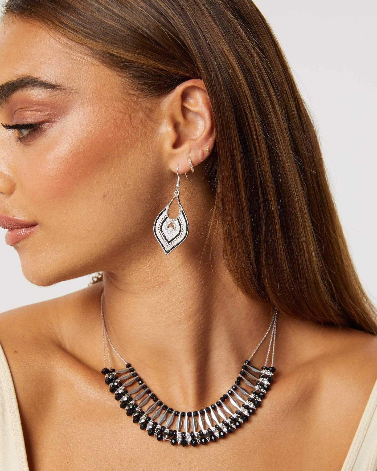 Silver Mini Filigree Earrings sold by Collete Hayman product image thumbnail 2