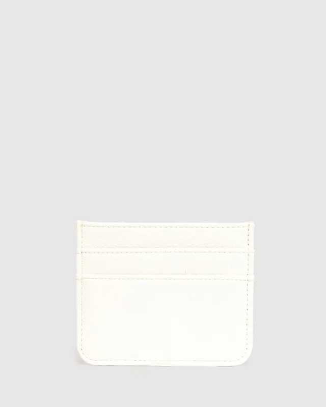 White Chiara Card Purse sold by Collete Hayman