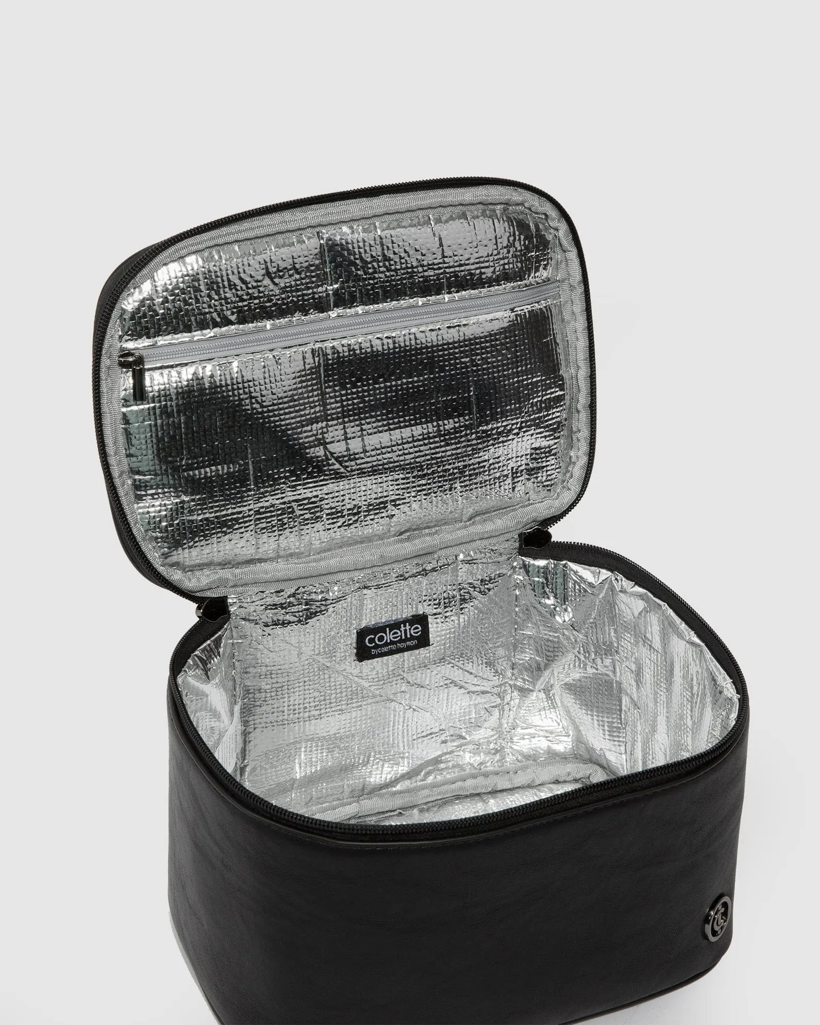 Black Harper Top Handle Lunch Bag sold by Collete Hayman product image thumbnail 3