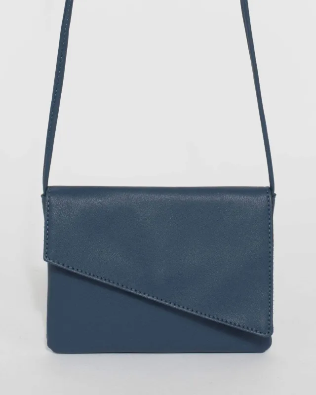 Navy Pippa Crossbody Bag sold by Collete Hayman