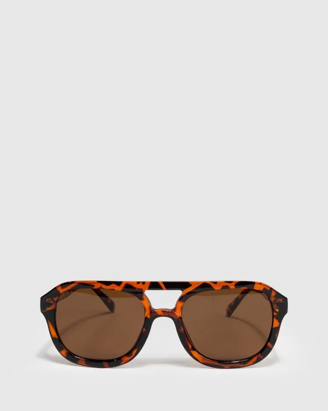 Tortoise Shell Aviator Fashion Glasses made by Collete Hayman