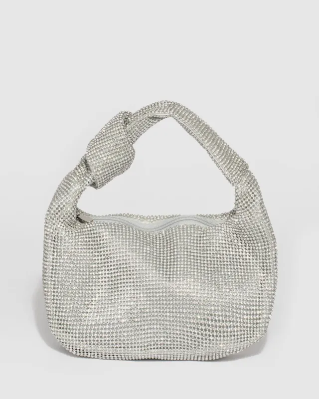 Silver Callista Knot Bag sold by Collete Hayman