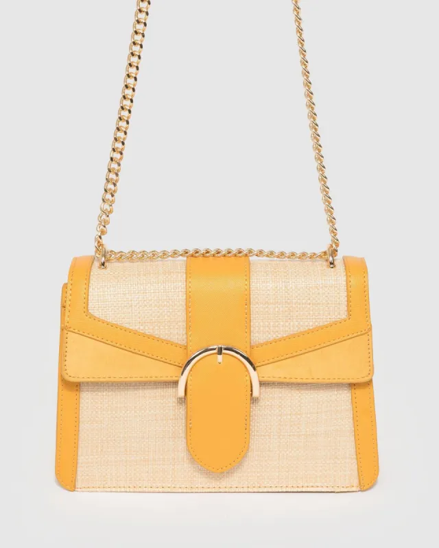 Rachel Yellow Crossbody Bag sold by Collete Hayman