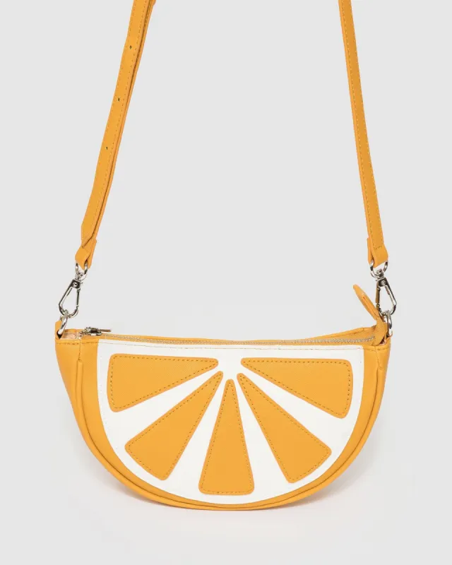Citrus Yellow Crossbody Bag sold by Collete Hayman