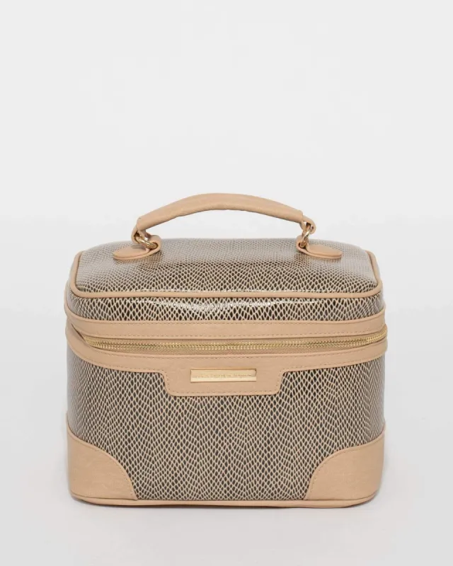 Nude Cosmetic Case Pack sold by Collete Hayman