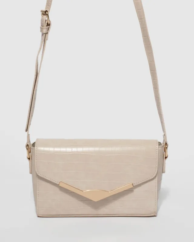 Ivory Zaya Clutch Bag sold by Collete Hayman