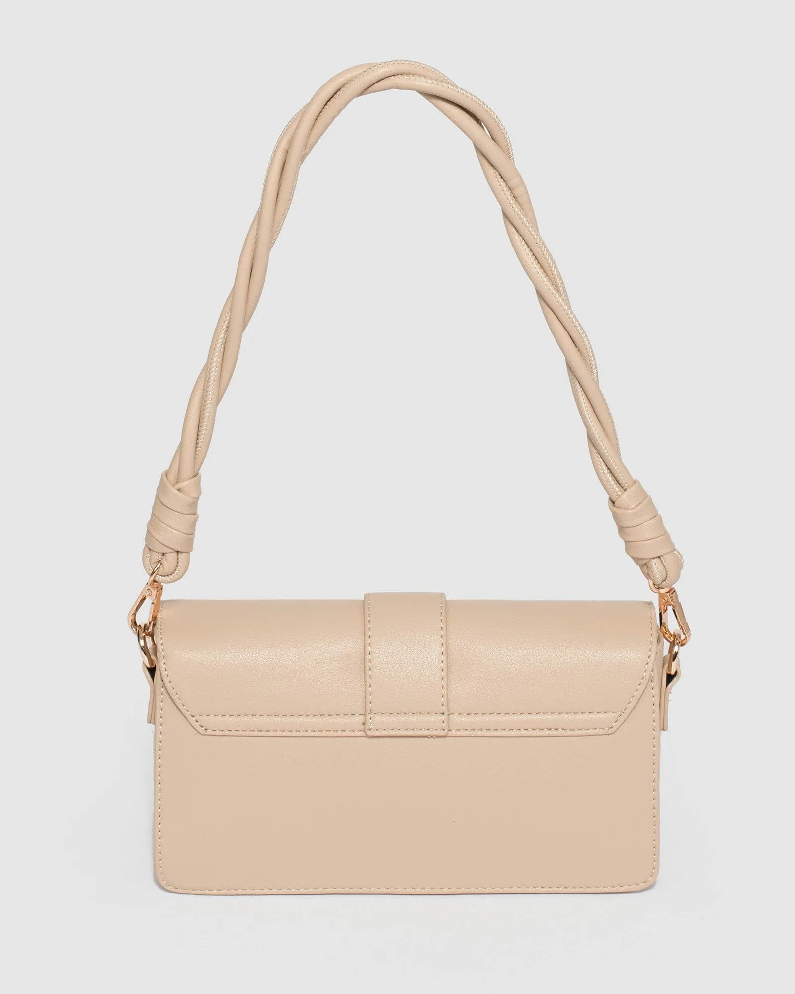 Nude Francesca Twist Shoulder Bag sold by Collete Hayman product image thumbnail 5