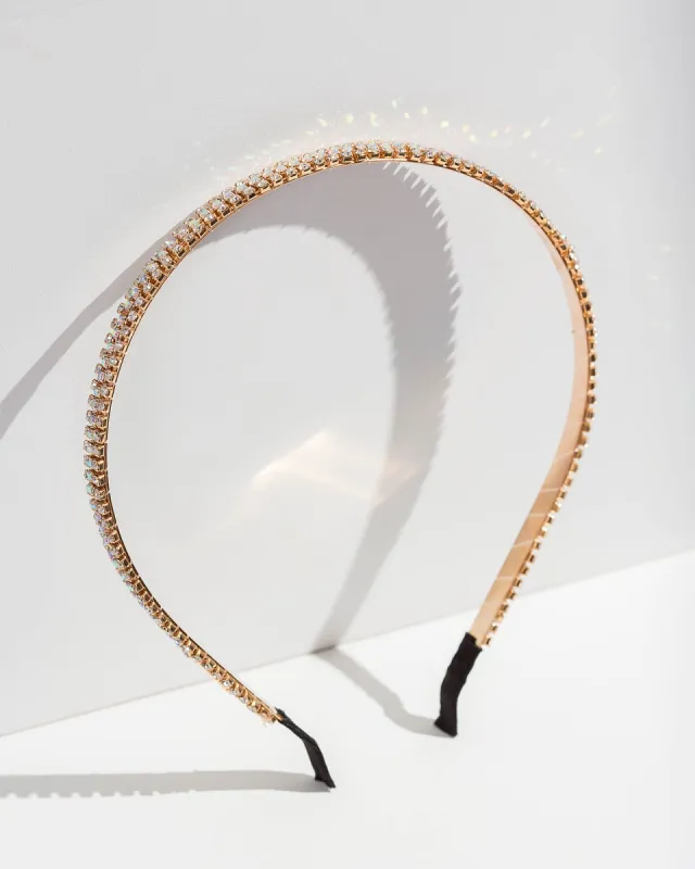 Crystal Multi Row Headband sold by Collete Hayman