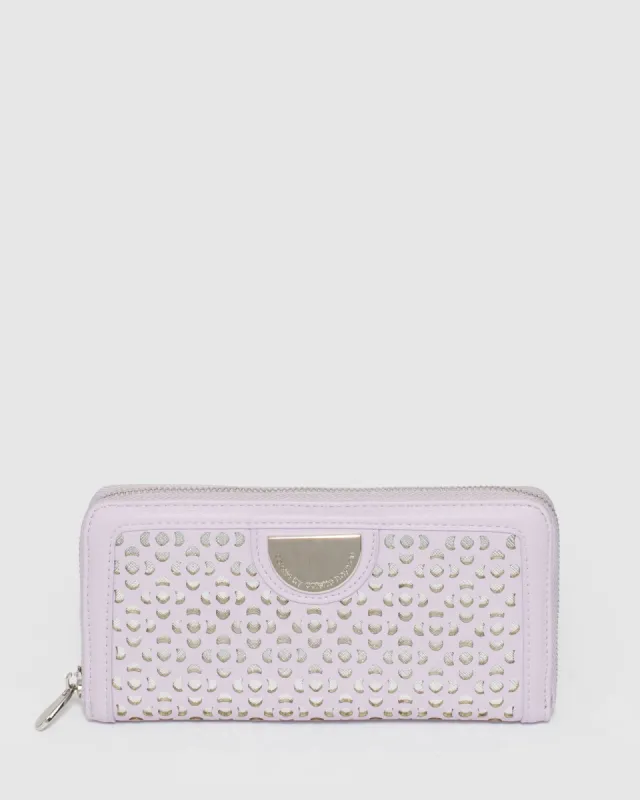 Jada Punchout Purple Wallet sold by Collete Hayman