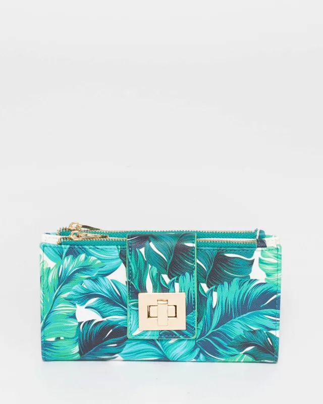 Greta Lock Print Wallet made by Collete Hayman