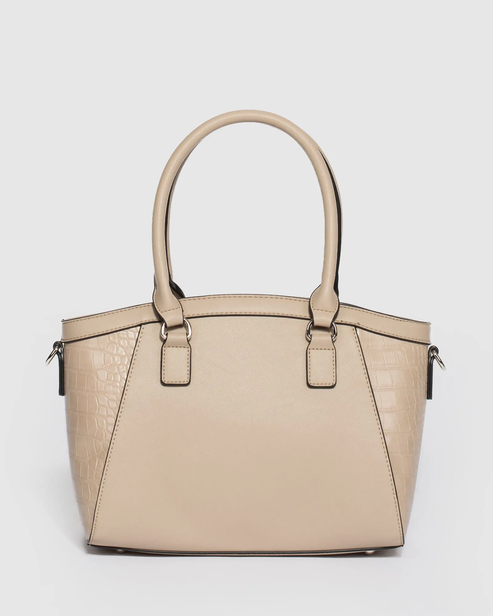Taupe Carissa Tote Bag sold by Collete Hayman product image thumbnail 5