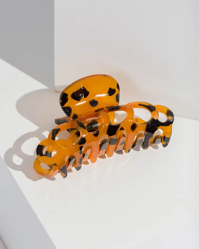 Tortoiseshell Multi Round Ring Detail Claw Clip sold by Collete Hayman