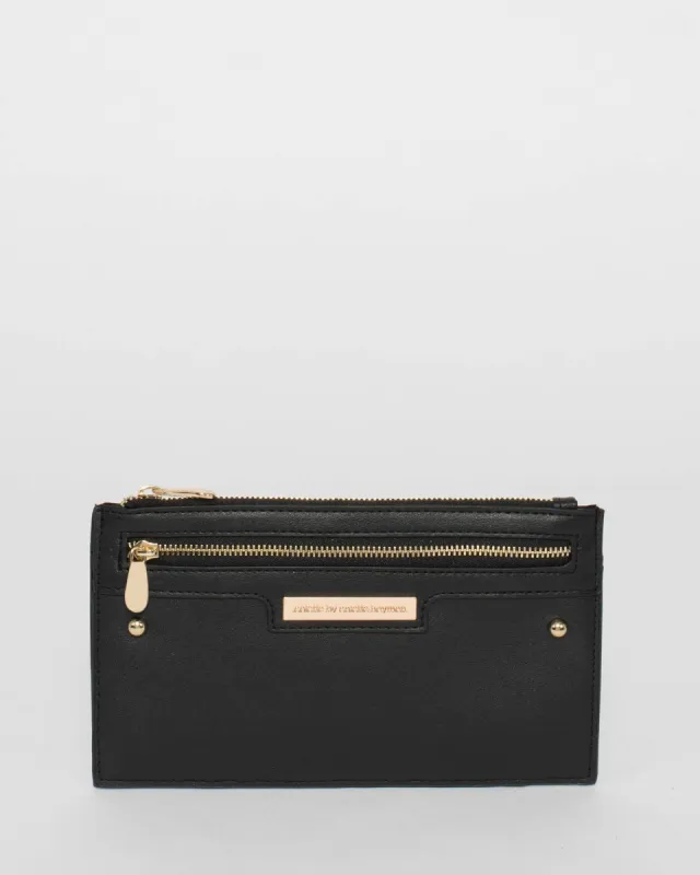 Black Lottie Wallet sold by Collete Hayman