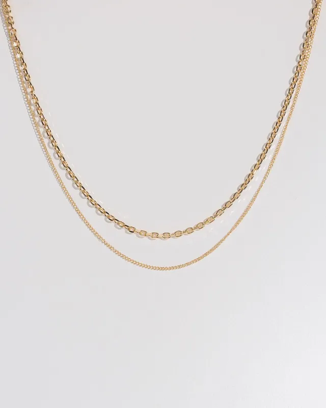 Gold Multi Pack Linked Chain Necklace sold by Collete Hayman