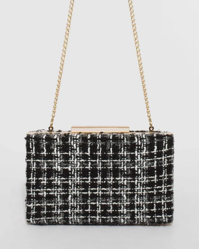 Black Jaimi Clutch Bag sold by Collete Hayman
