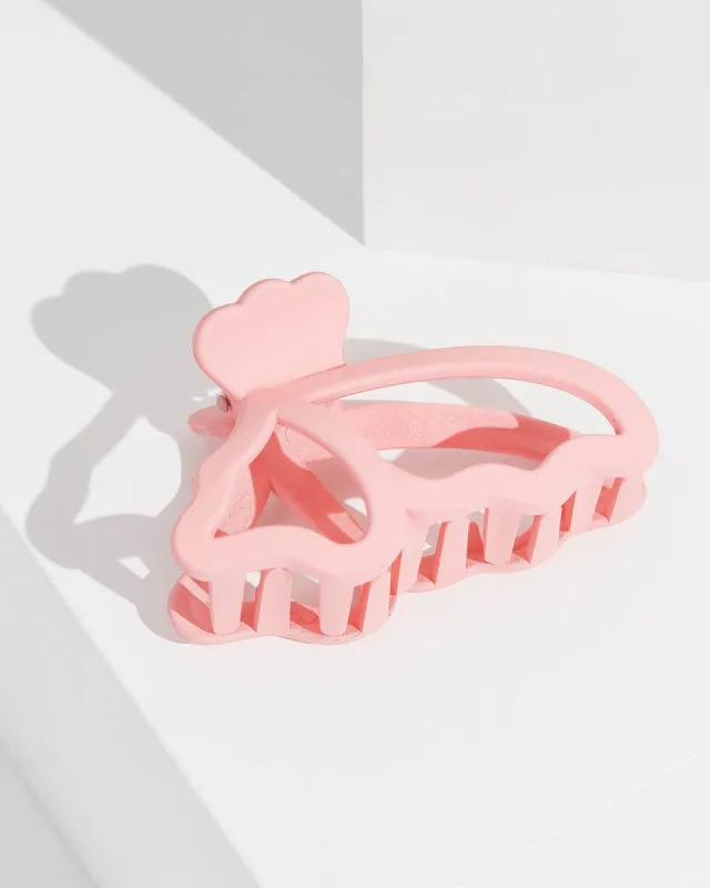 Pink Butterfly Outline Claw Clip sold by Collete Hayman