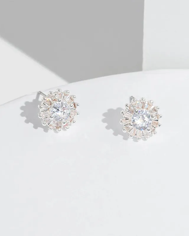 Crystal Framed Stud Earrings sold by Collete Hayman