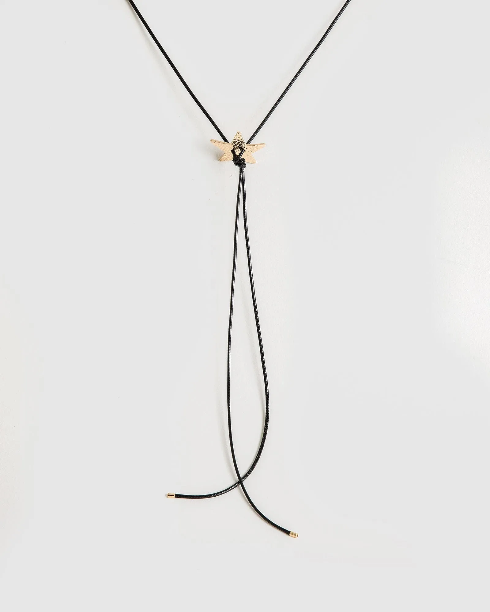 Black Cowgirl Bolo Tie Necklace sold by Collete Hayman