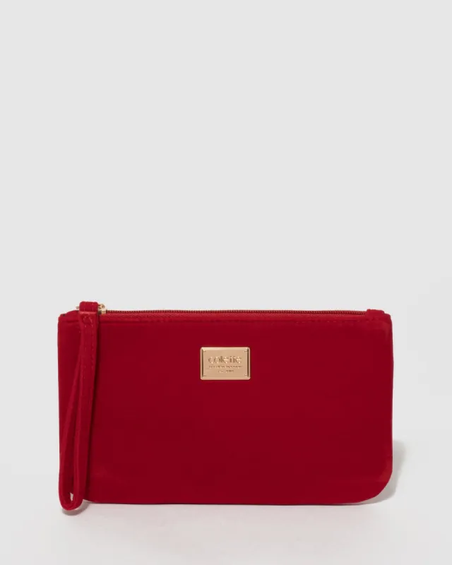 Red Brook Wristlet Purse sold by Collete Hayman