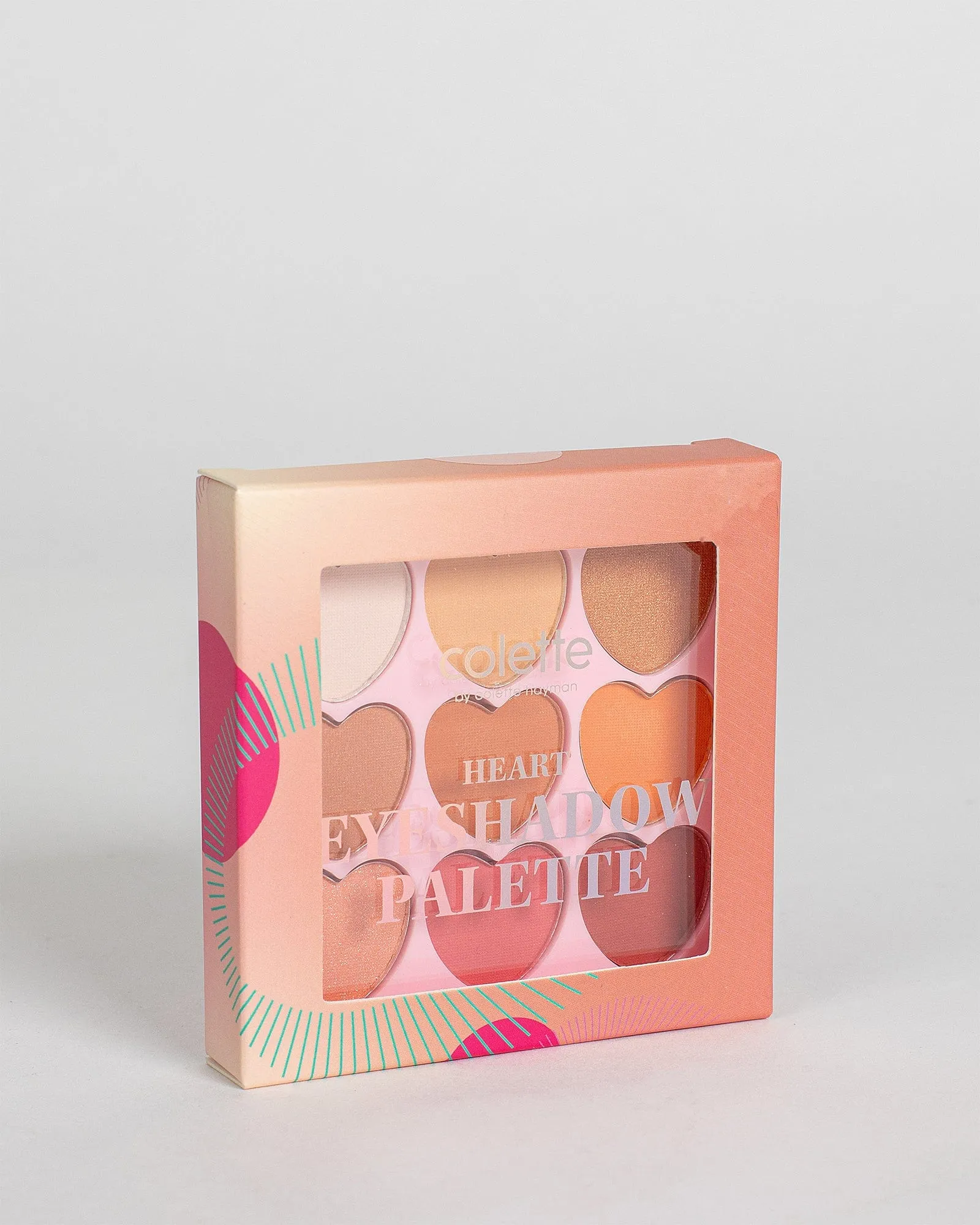 Bronze Love Heart Eye Shadow Palette sold by Collete Hayman