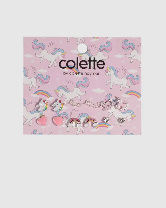 Multi Colour Mini Stud Earrings sold by Collete Hayman