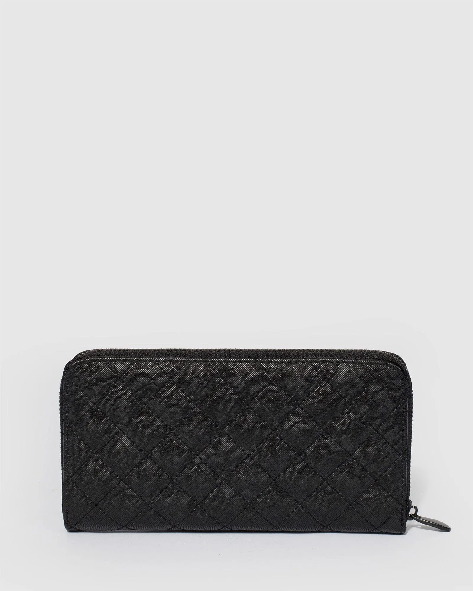 Black Nina Travel Wallet With Matte Black Hardware sold by Collete Hayman product image thumbnail 3