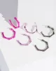 Multi Colour Bamboo Hoop Earring Pack sold by Collete Hayman