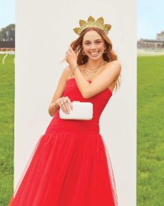White Charlie Hardcase Clutch Bag sold by Collete Hayman