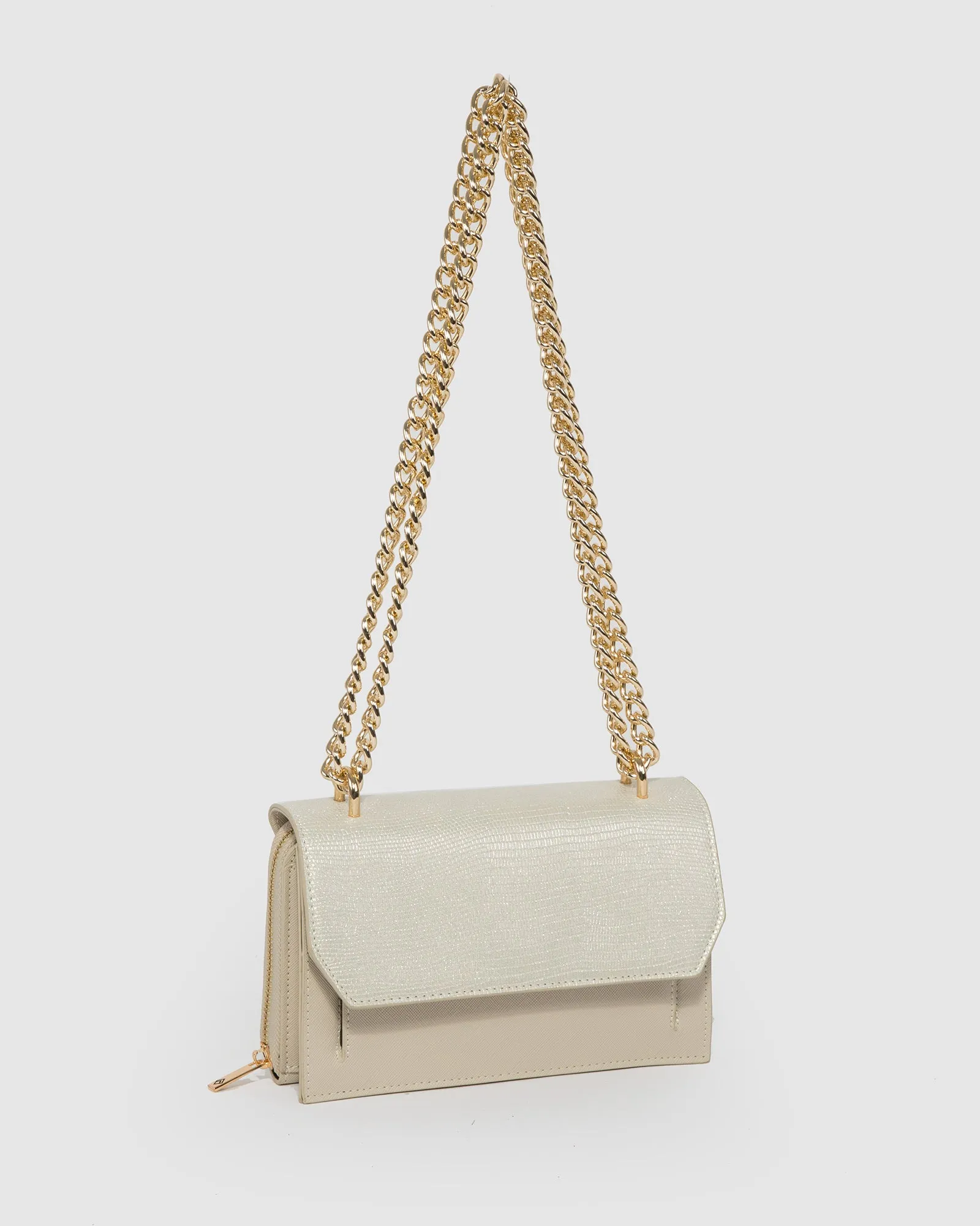Ivory Harper Chain Crossbody Bag sold by Collete Hayman product image thumbnail 4
