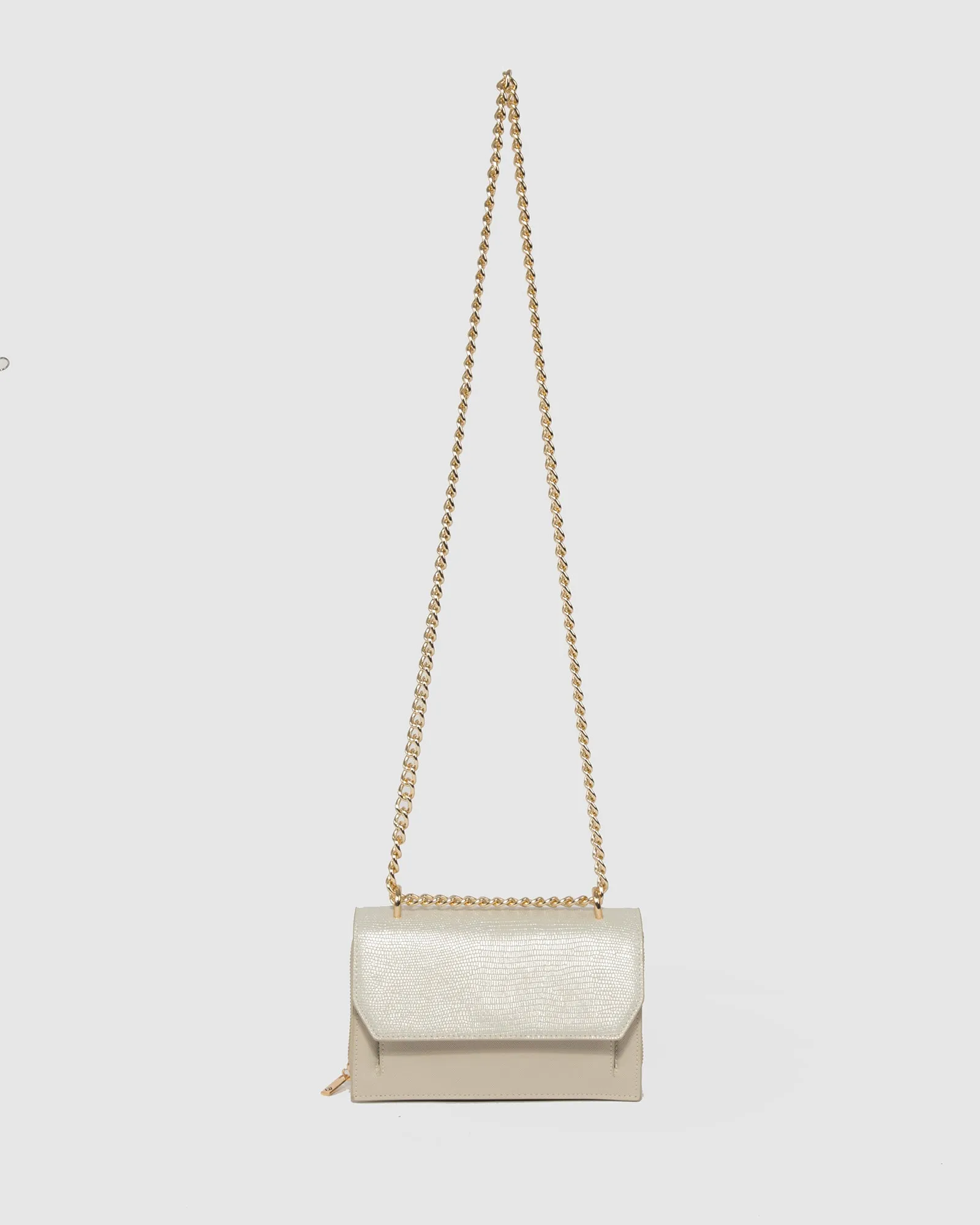 Ivory Harper Chain Crossbody Bag sold by Collete Hayman product image thumbnail 3