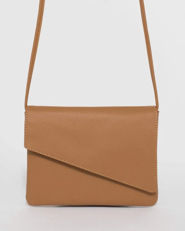 Caramel Pippa Crossbody Bag sold by Collete Hayman