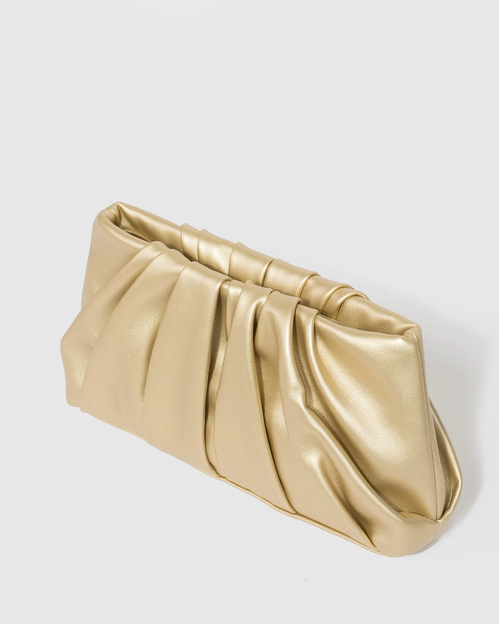 Gold Lucy Pouch Clutch Bag sold by Collete Hayman product image thumbnail 5