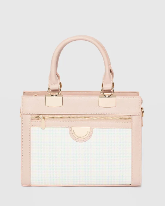 Pink Ginger Tote Bag with Gold Hardware sold by Collete Hayman
