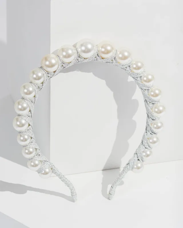 Pearl Wrapped Headband sold by Collete Hayman