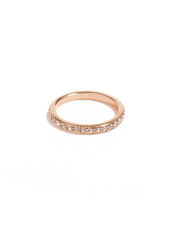 Diamante Stone Pave Band Ring sold by Collete Hayman