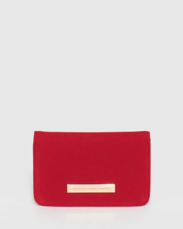 Red Lulu Purse sold by Collete Hayman