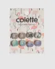 Gold Square Diamante Stud Earrings sold by Collete Hayman