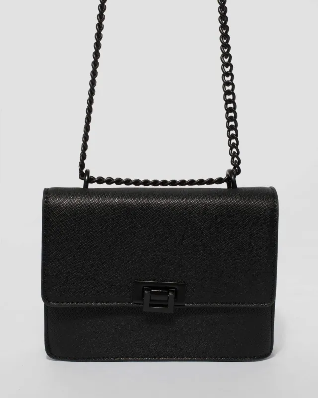 Black Roxy Crossbody Bag sold by Collete Hayman