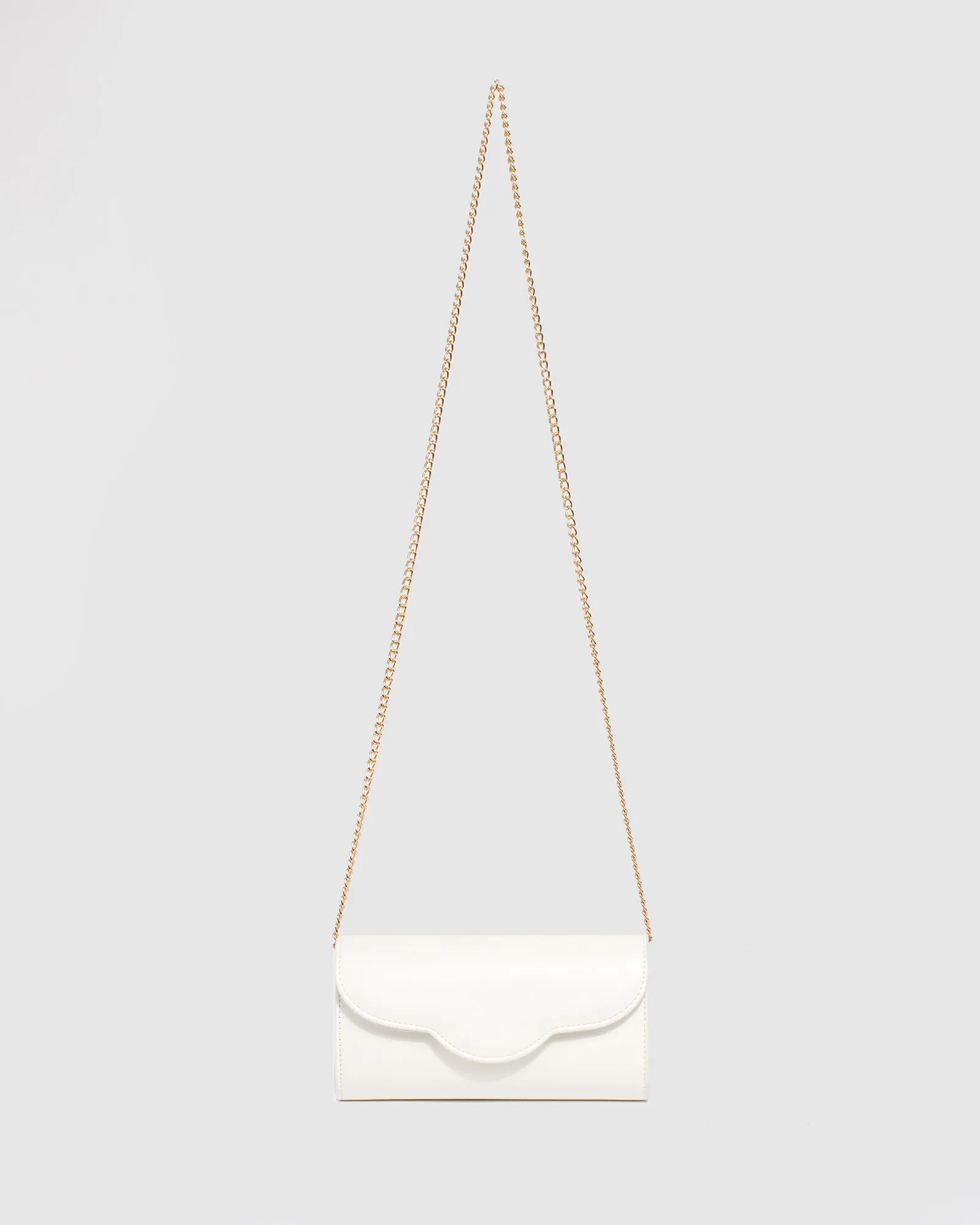 White Verna Clutch Bag sold by Collete Hayman product image thumbnail 4