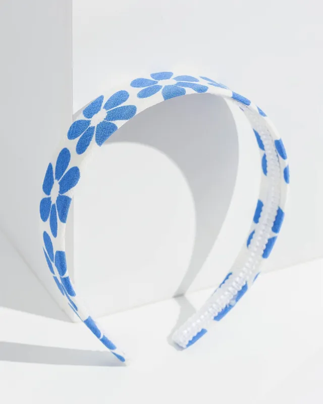 Fabric Flower Pattern Headband sold by Collete Hayman