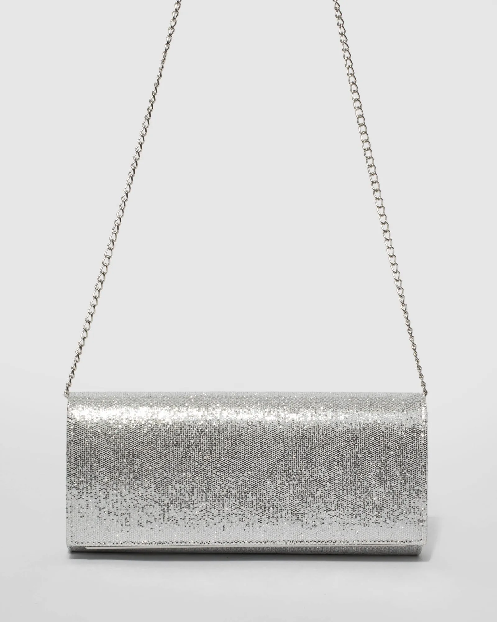 Silver Shaina Clutch Bag sold by Collete Hayman