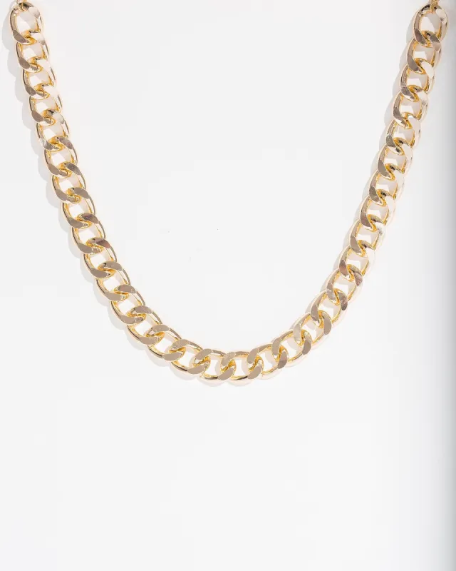 Gold Chunky Chain Necklace sold by Collete Hayman