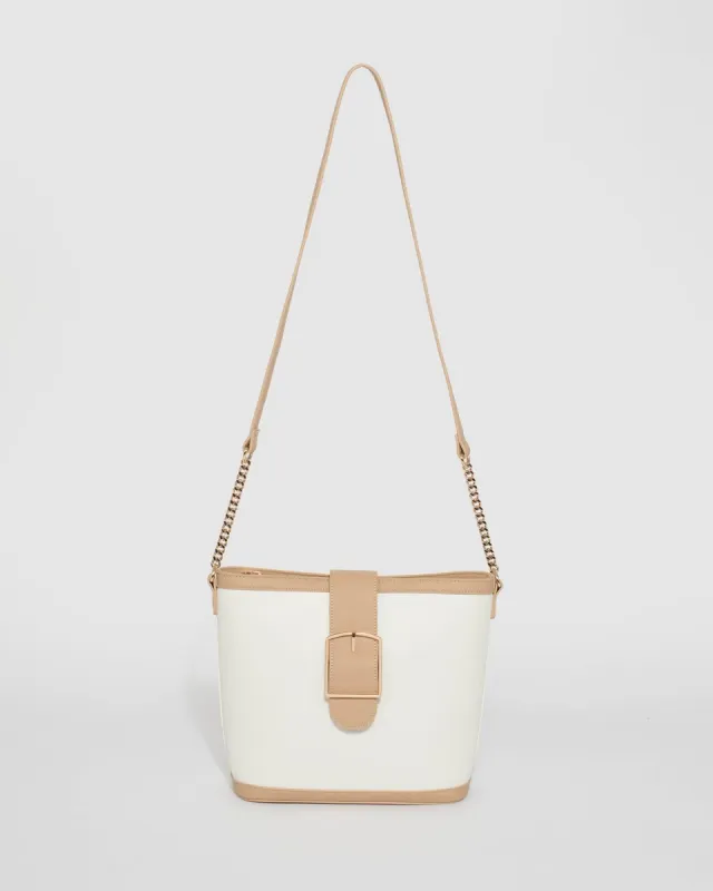 Ivory Camilla Medium Crossbody Bag sold by Collete Hayman