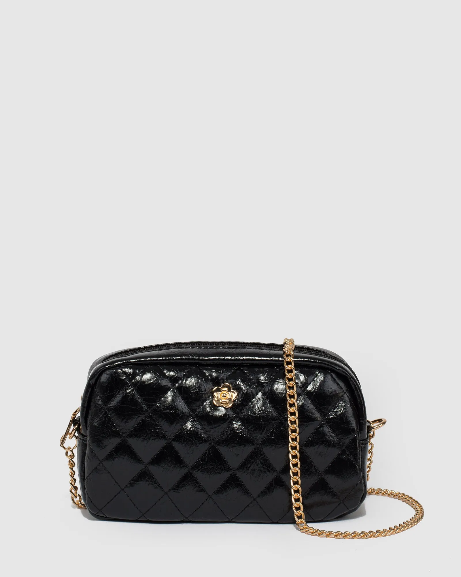 Black Lynne Crossbody Bag sold by Collete Hayman