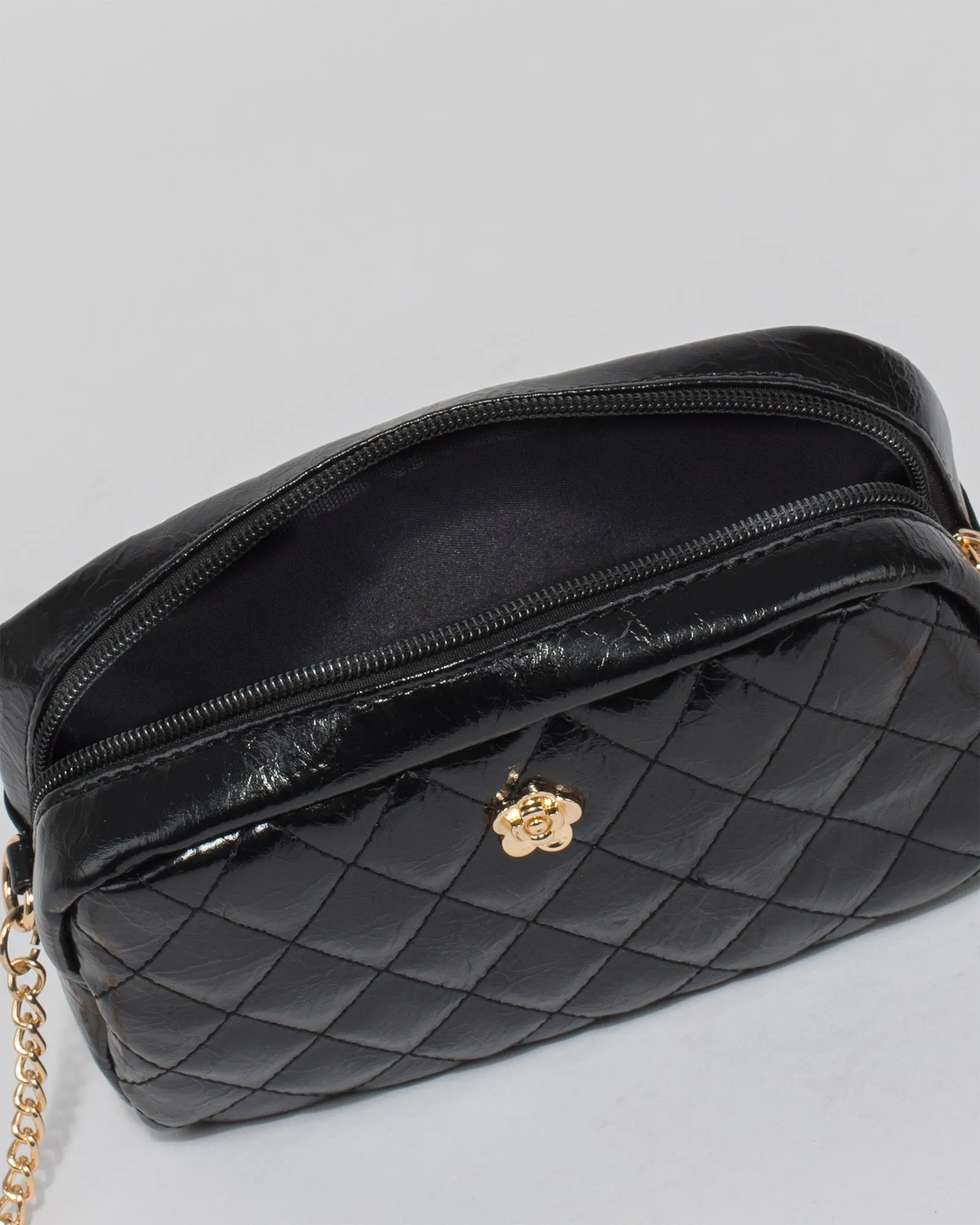 Black Lynne Crossbody Bag sold by Collete Hayman product image thumbnail 5