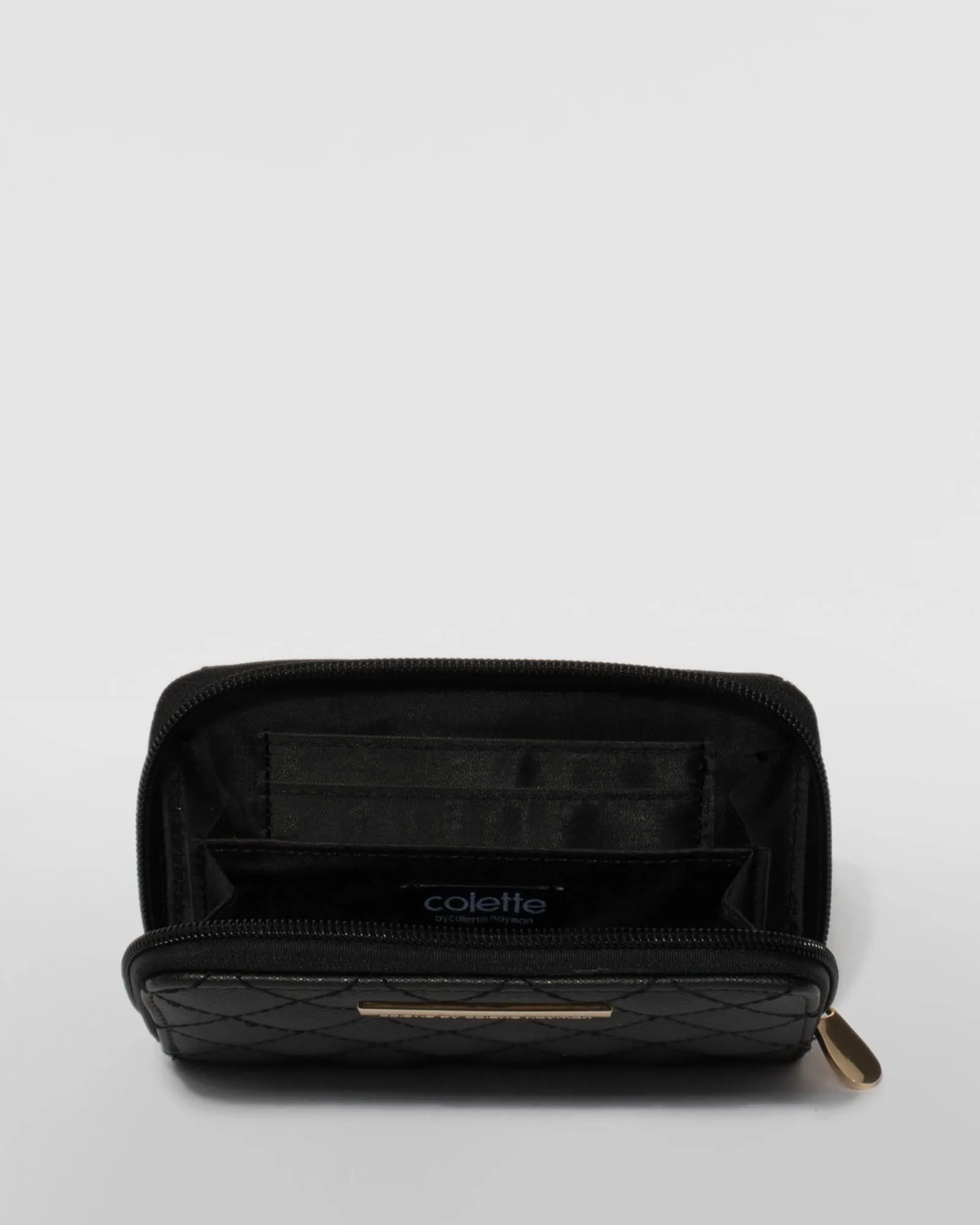 Black Tasha Quilt Wallet sold by Collete Hayman product image thumbnail 2