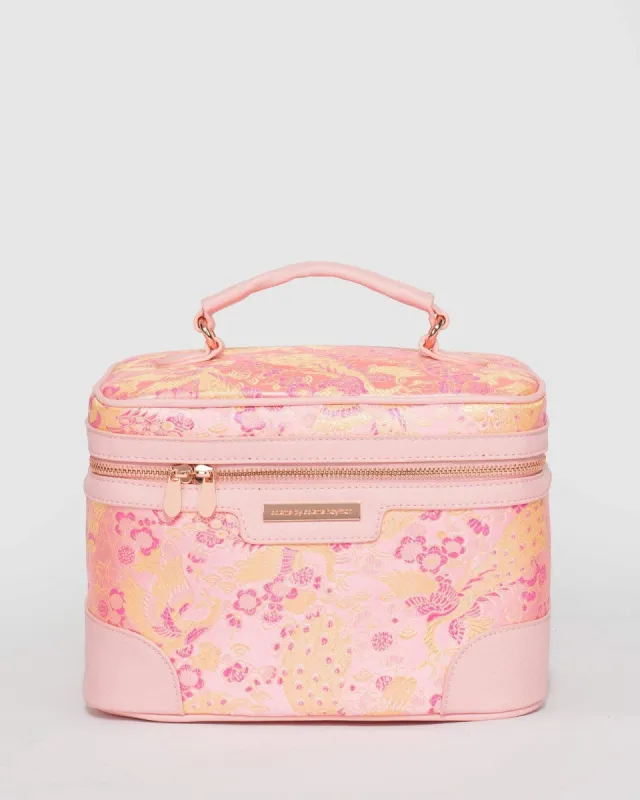 Pink Cosmetic Case Pack sold by Collete Hayman