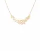 Gold Metal Leaf Short Necklace sold by Collete Hayman